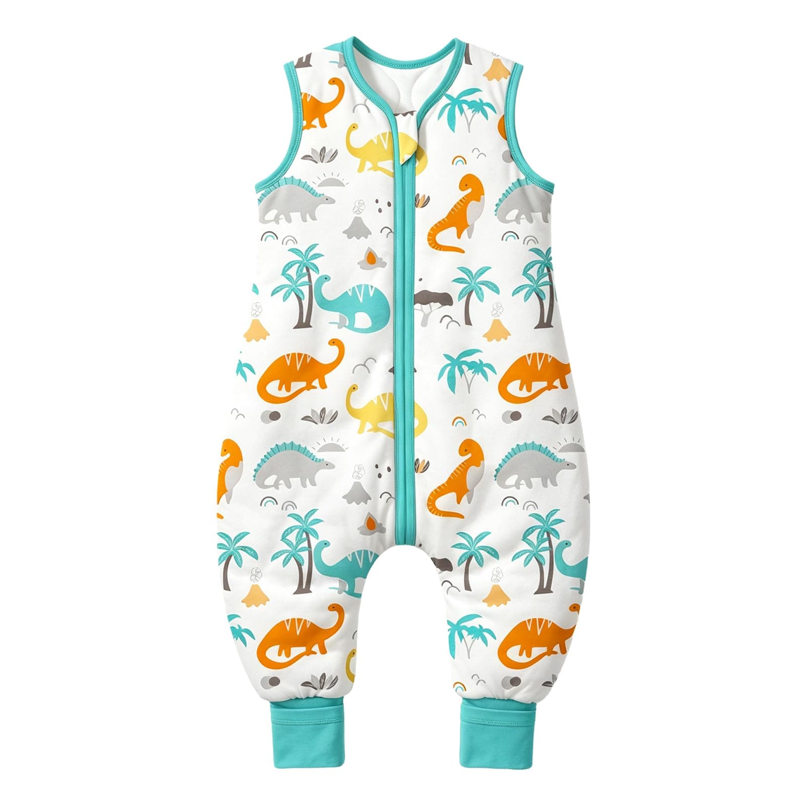 Mosebears Baby Sleeping Bag 2.5 Tog 6-18 Months | Children's Cotton Sleep Sack With Feet Autumn Winter Baby Wearable Blanket