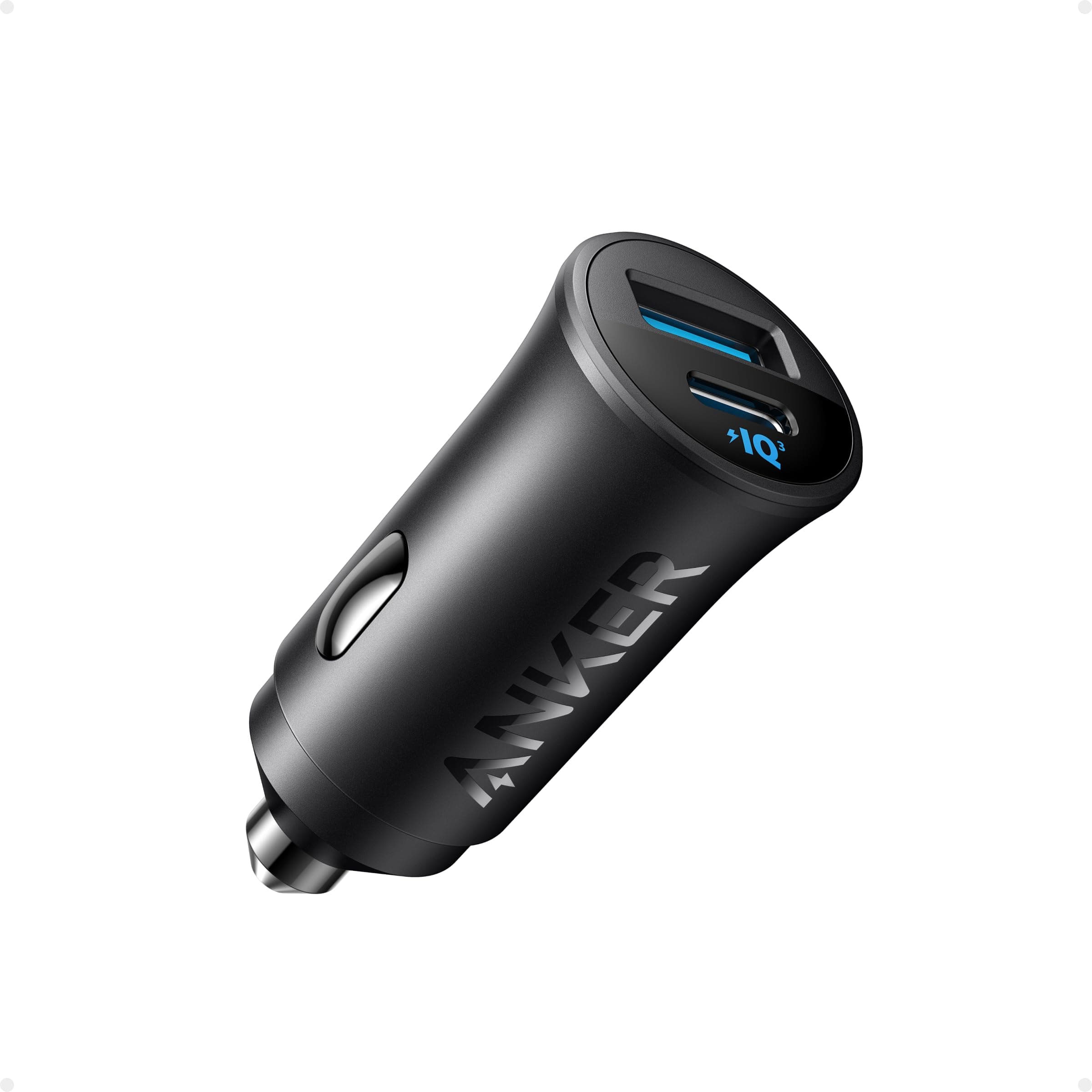 Anker 30W 2-Port USB C Car Adapter with PowerIQ 3.0 | For iPhone 17/16/15/14/13 Series, Galaxy S23/S22/S21, iPad Pro, AirPods, and More chez Amazon UK