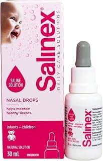 Salinex Saline Nasal Drops for Infants & Children, 30 mL | Drops, 30 ml, Helps maintain healthy sinuses, Promotes nasal and sinus... chez Amazon Canada