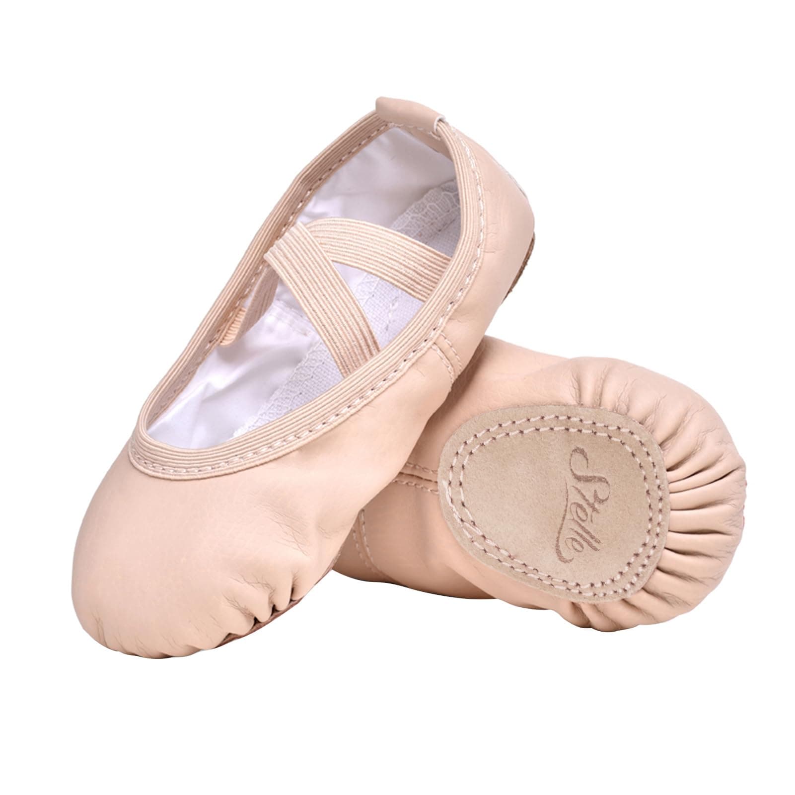 Stelle Ballet Shoes for Girls Toddler Soft Leather Split Sole Practice | Ballet slippers, Dance shoes, Drawstring or no-drawstring... chez Amazon US