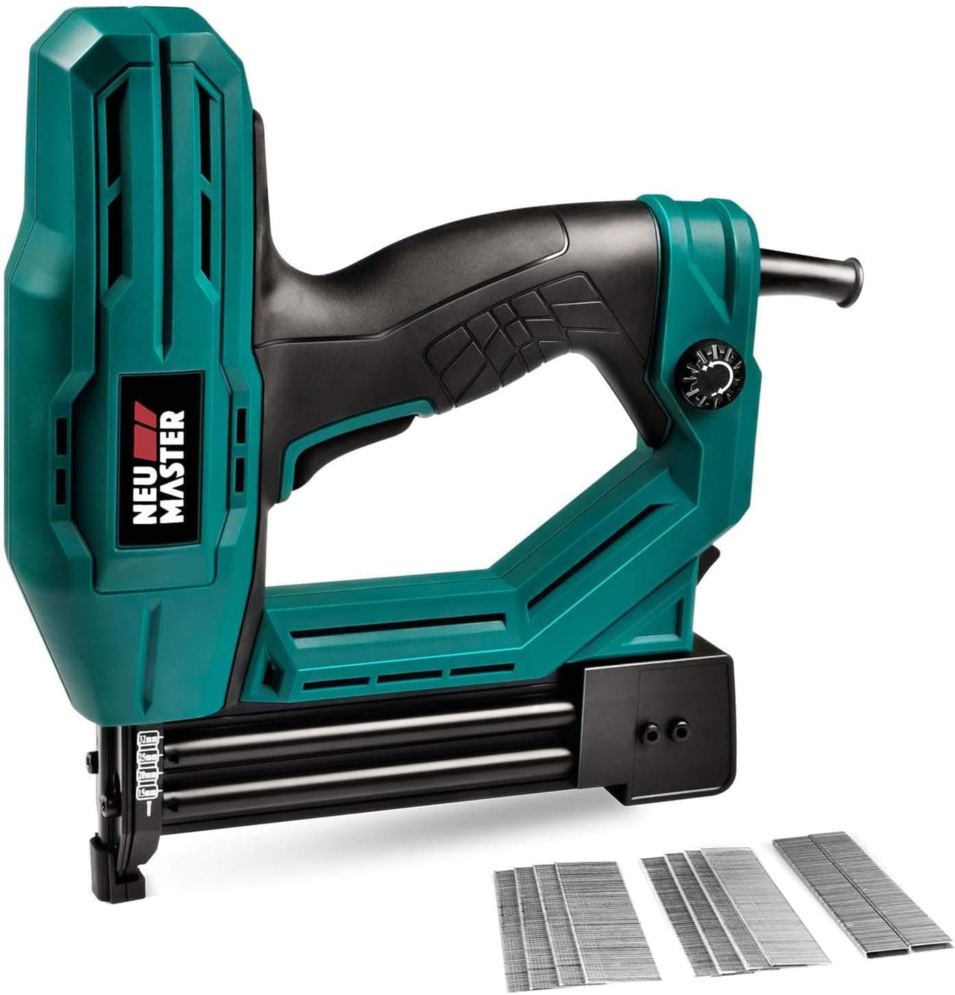 NEU MASTER Electric Brad Nailer, NTC0040-AU Electric Nail Gun/Staple Gun for DIY Project of Upholstery, Home Improvement and Woodworking chez Amazon UK
