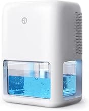 BREEZOME 60 OZ Dehumidifiers for Home, Dual-Semiconductor Quiet Dehumidifier with Timer Sleep Mode Auto-Off 7 Colors Light Portable... chez Amazon Canada