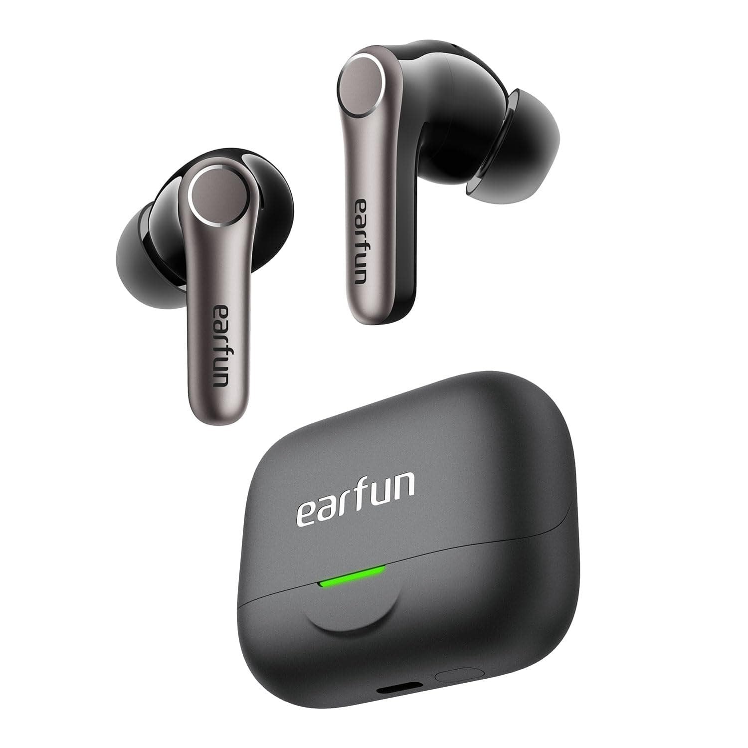 EarFun Pro 4+ Adaptive Noise Cancelling Wireless Earbuds Air, Hi-Res Sound | LDAC, Bluetooth 6.0, Dual Drivers, 54H, Translation for... chez Amazon UK