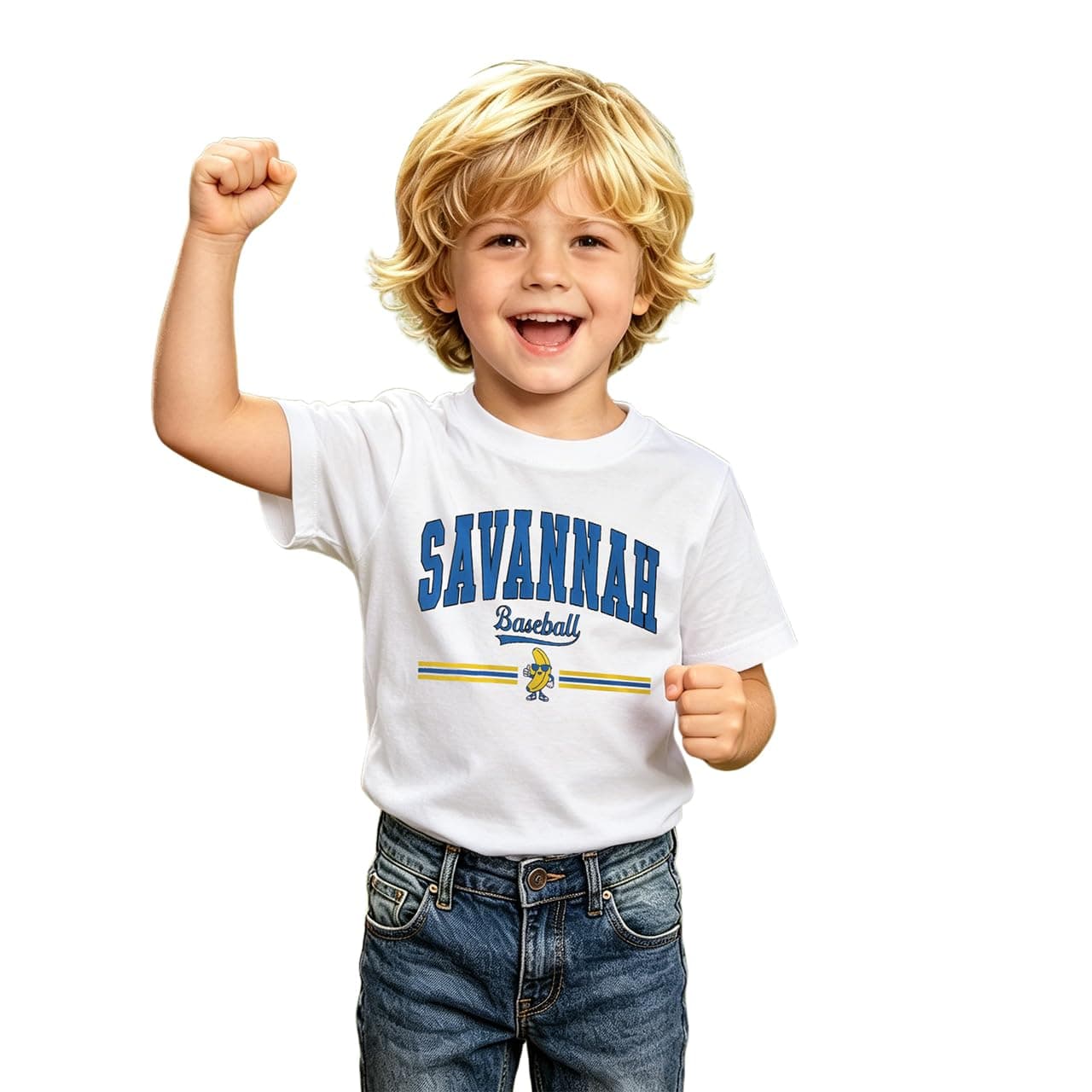 MODNTOGA Toddler Girls Boys Baseball Shirt Retro Banana Print T-Shirt Baseball Team Fan Outfit Game Day Short Sleeve Tee Tops chez Amazon US