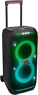 JBL PartyBox Stage 320 – Haut-parleur portable avec poignée télescopique et roues chez Amazon Canada