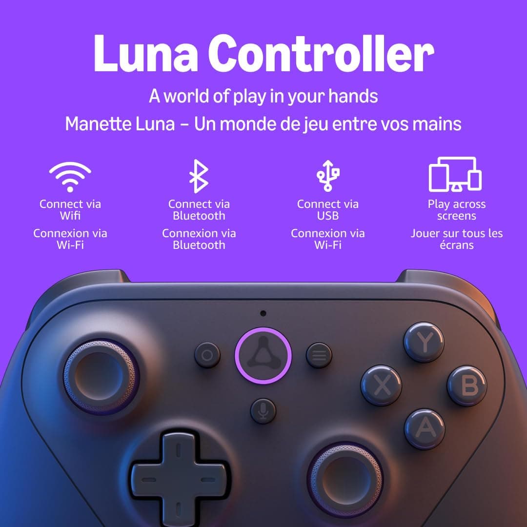 Manette Luna officielle, sans fil chez Amazon Canada