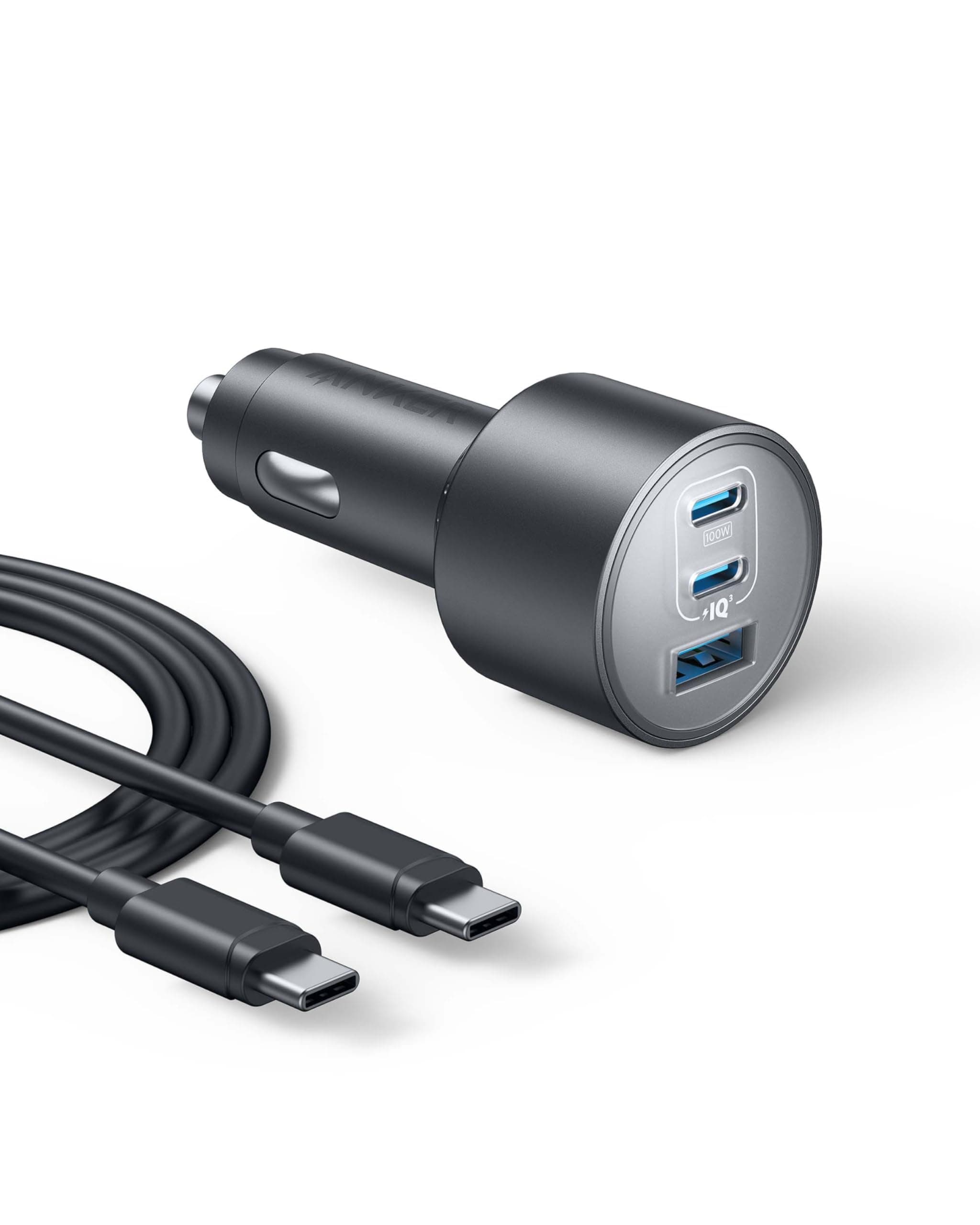 Car Charger, Anker 167.5W Max 3-Port chez Amazon UK