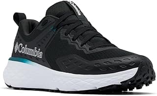 Columbia Men's Konos TRS Shoe, Black/Deep Wave, 10.5 | Stay energized and stable on trails with the Konos TRS Hiking Shoe