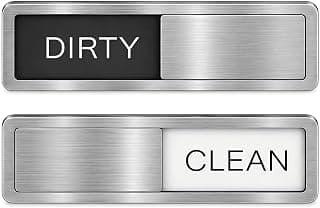 Aimant de lave-vaisselle « Clean Dirty » en acier inoxydable de qualité supérieure pour lave-vaisselle, aimant puissant anti-rayures... chez Amazon Canada