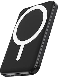 podoru Magsafe Power Bank Batterie magnétique 5000 mAh avec câble de type C 20 W PD Entrée d'éclairage à charge rapide pour chargeur... chez Amazon Canada