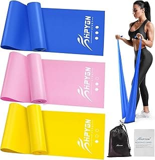 Resistance Bands, Exercise Bands, Physical Therapy Bands for Strength Training, Yoga, Pilates, Stretching, Stretch Elastic Band with... chez Amazon Canada