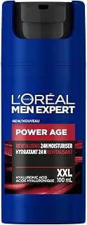 L'Oréal Paris Men Expert Power Age XXL 24 HR Hydrating Face Moisturizer for Men with Sérum anti-âge visage & Vitamins,... chez Amazon Canada