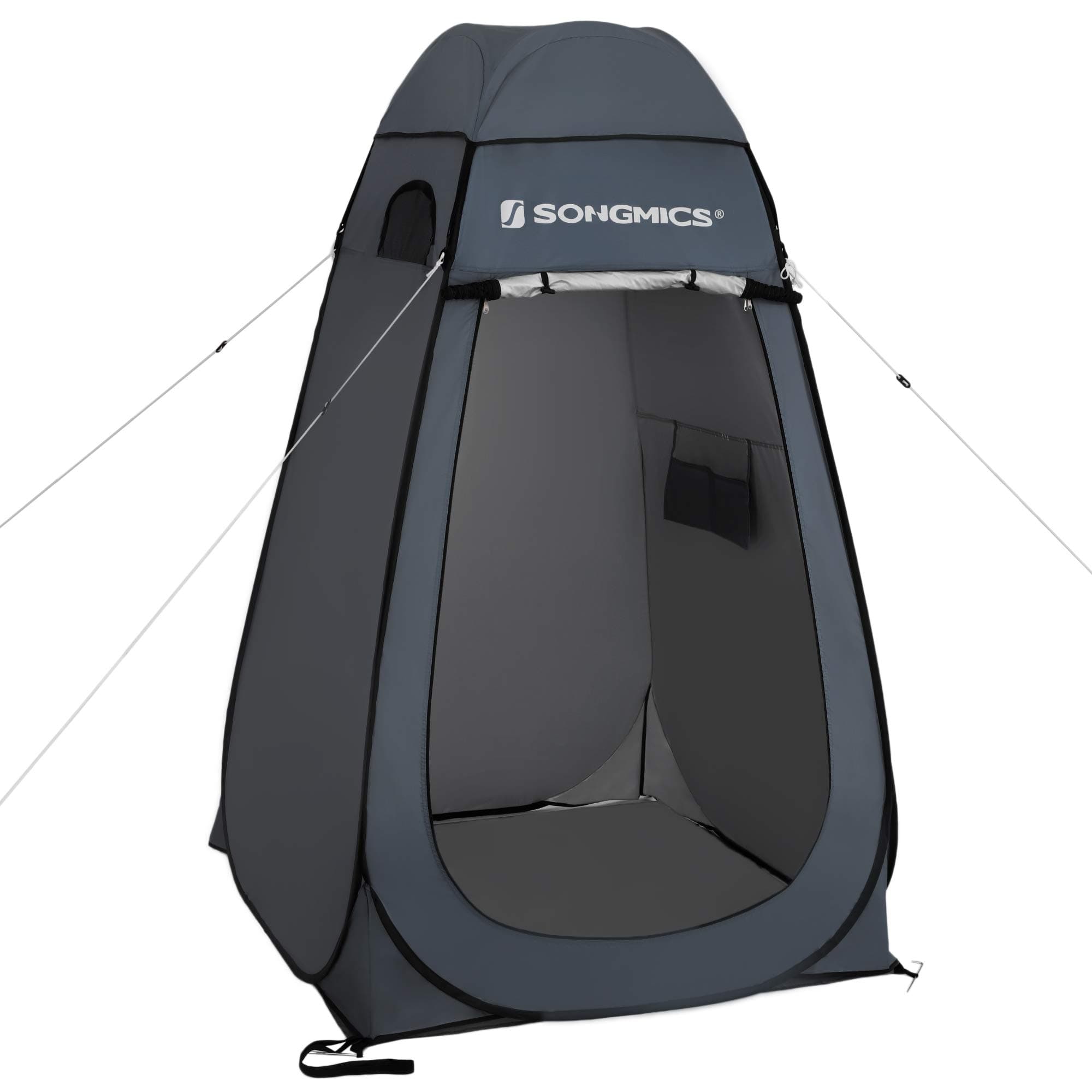 SONGMICS Portable Pop up Tent, Dressing Room Privacy Shelter, for Outdoor Camping Fishing Beach Shower Toilet, with Zippered Carrying Bag chez Amazon UK