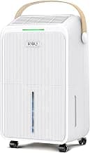 KNKA Déshumidificateur pour sous-sol avec tuyau de vidange Blanc 2500 m² max 34 pintes | Dehumidifiers for Home, Bedroom, Bathroom,... chez Amazon Canada