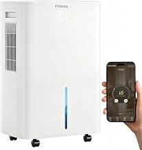40 Pint Smart Dehumidifiers for Basements Home (Covers 3500 Sq.Ft) | Continuous Drain Hose, Water Tank,Auto Defrost, 24H Timer & Quiet... chez Amazon Canada