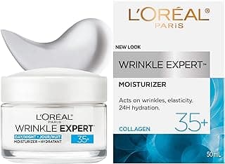 L’Oréal Paris Wrinkle Expert 35+ Anti Aging Day Face Moisturizer & Night Face Cream, Collagen Cream for Face to Reduce... chez Amazon Canada