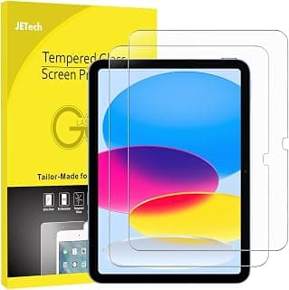 JETech Screen Protector for iPad (A16) 11th/10th Gen, 2-Pack | For 2025/2022 Model, HD Clear, Anti-Scratch Tempered Glass chez Amazon Canada