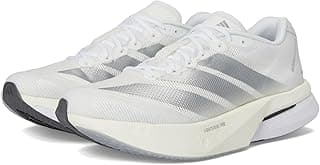 adidas Women's Adizero Boston 13 W FTWR whiteMatte Silver/Dash Grey 8.5 US