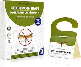 Lot de 8 pièges à mites pour vêtements | Sans danger pour les enfants et les animaux domestiques | Protège vêtements, pulls, laine,... chez Amazon Canada