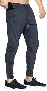 Nike BROKIG Mens Lightweight Gym Jogger Pants Workout Sweatpants Zip Pocket | Stretch Quick Dry Slim Fit Athletic Running Pants... chez Amazon US