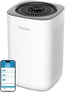 Priestley Air Purifier for Bedroom, Home, Dorm Up to 1100Ft², Smart WiFi Air Purifiers, 3-in-1 Air Filter with HEPA... chez Amazon Canada