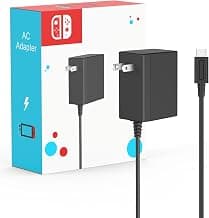 45W Charger Compatible with Nintendo Switch, Fast Charging Power Supply Compatible with Switch OLED/Lite/Steam Deck Dock, Support TV... chez Amazon Canada