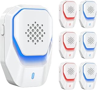 Lot de 6 répulsifs à ultrasons pour insectes, cafards, rongeurs, moustiques, souris, araignées, fourmis, souris pour la maison, la... chez Amazon Canada