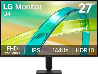 LG Full HD Gaming Monitor (27U411B) - 27" Full HD (1920x1080) Display, 144Hz Refresh Rate, sRGB 99% (Typ.), Reader Mode & Flicker... chez Amazon Canada