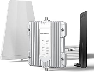Cell Phone Booster for Home & Cottage, 3G 4G LTE 5G Amplifier | Improve Weak Cell Signal Up to 3,000 sq ft, Ideal for Rural Areas,... chez Amazon Canada