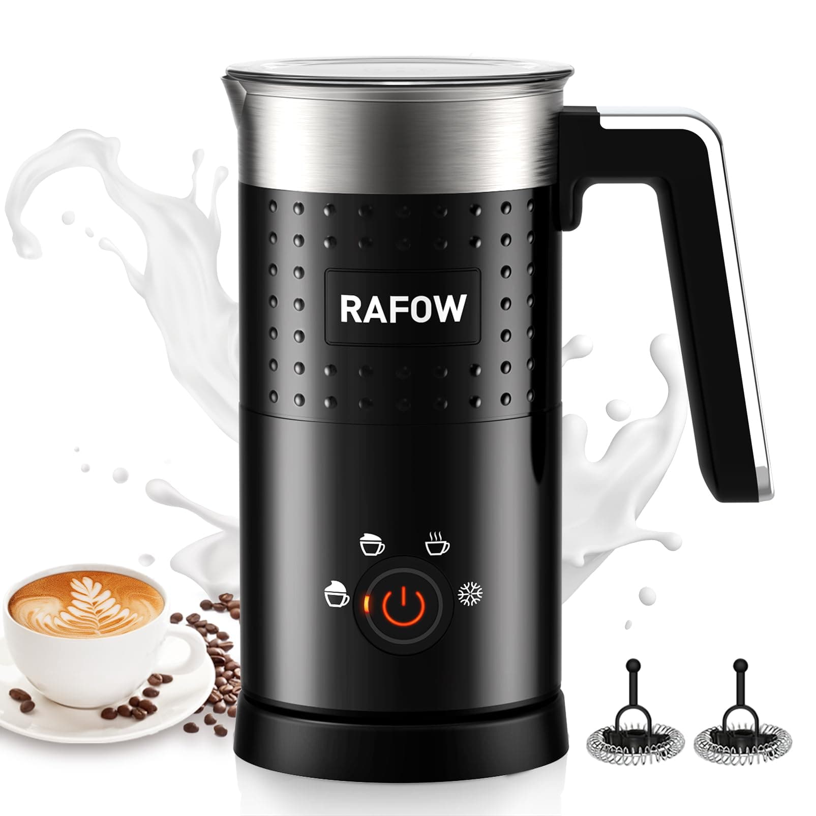 Milk Frother Electric 4 in 1 - Automatic chez Amazon UK