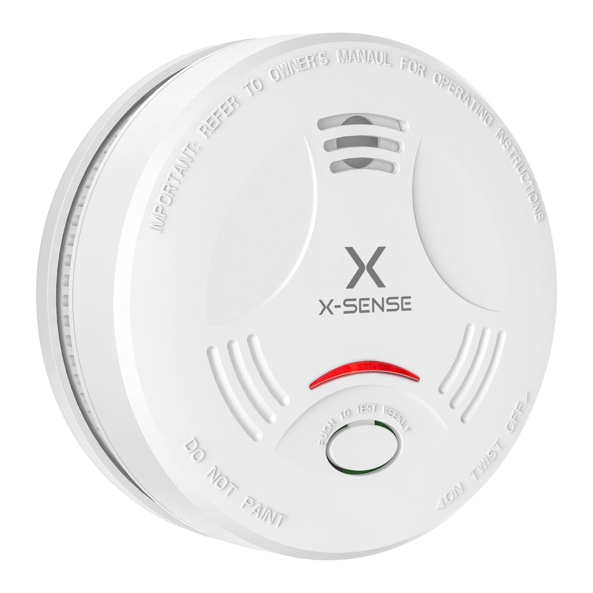 X-Sense Smoke Alarm for Home with 10-Year Sealed Battery, SD11, 1 Pack | Conforms to EN 14604 Standard, LED Indicator & Silence Button chez Amazon UK