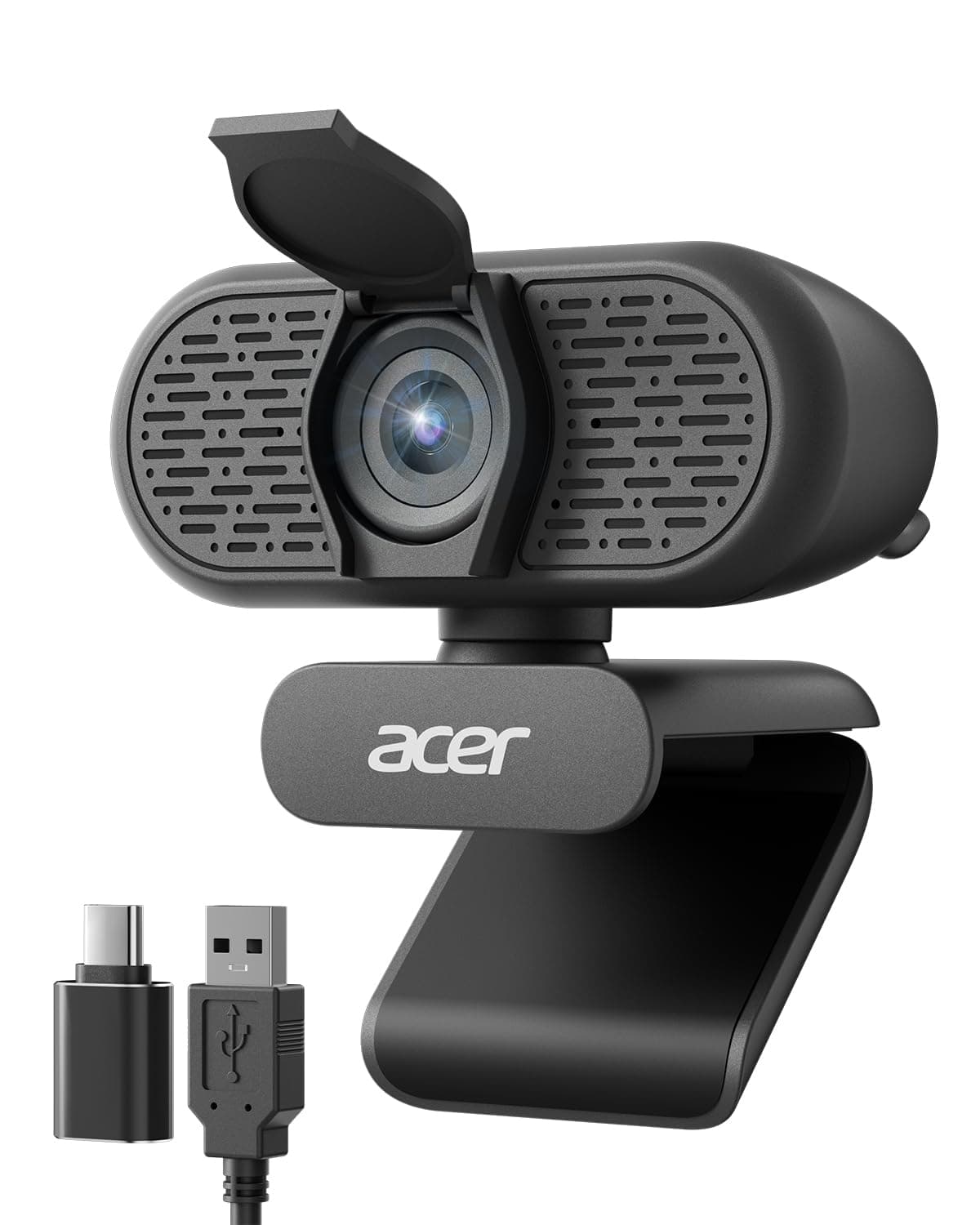 Acer 1080p Webcam USB Plug and Play Webcam for PC with Noise Cancellation Microphones Computer Camera for Desktop Streaming Gaming... chez Amazon UK