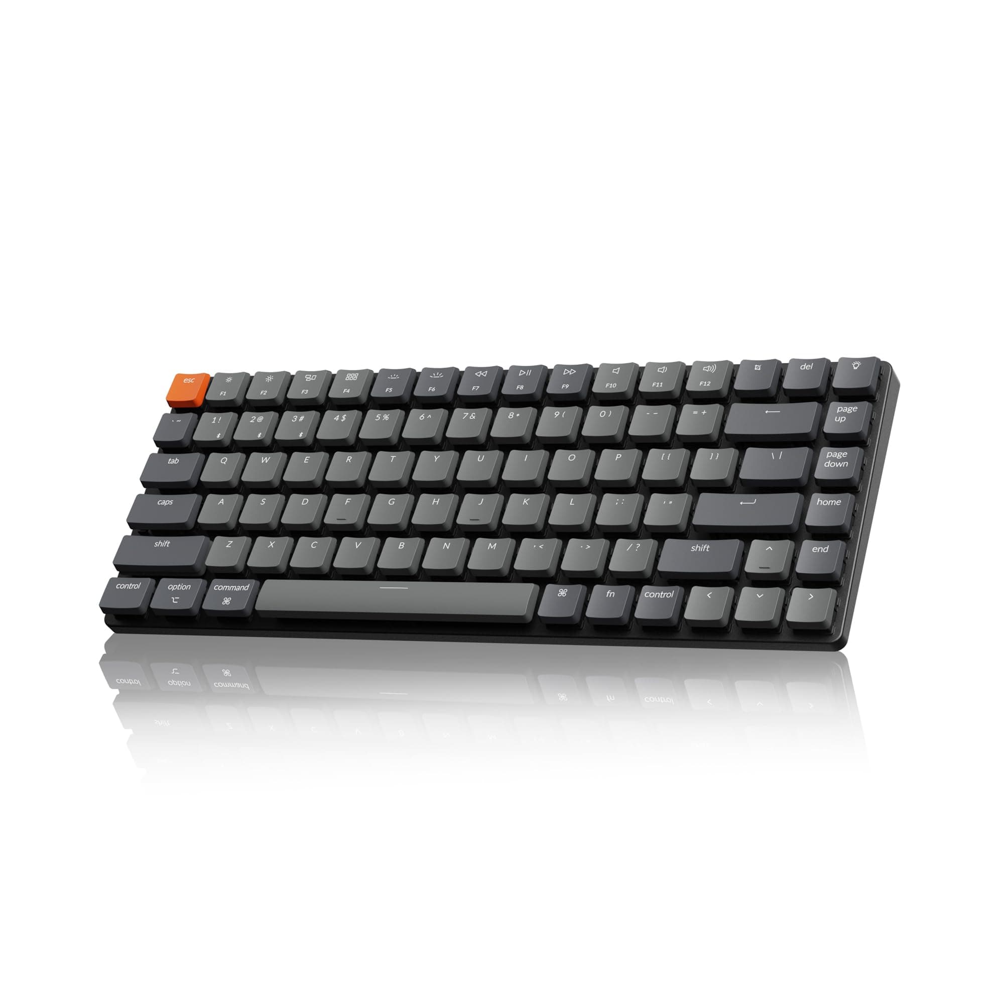 Keychron K3 Version 2 QMK 75% Wireless Low-Profile Mechanical Keyboard | Bluetooth 5.1 for 3 devices, USB-C wired, chez Amazon US