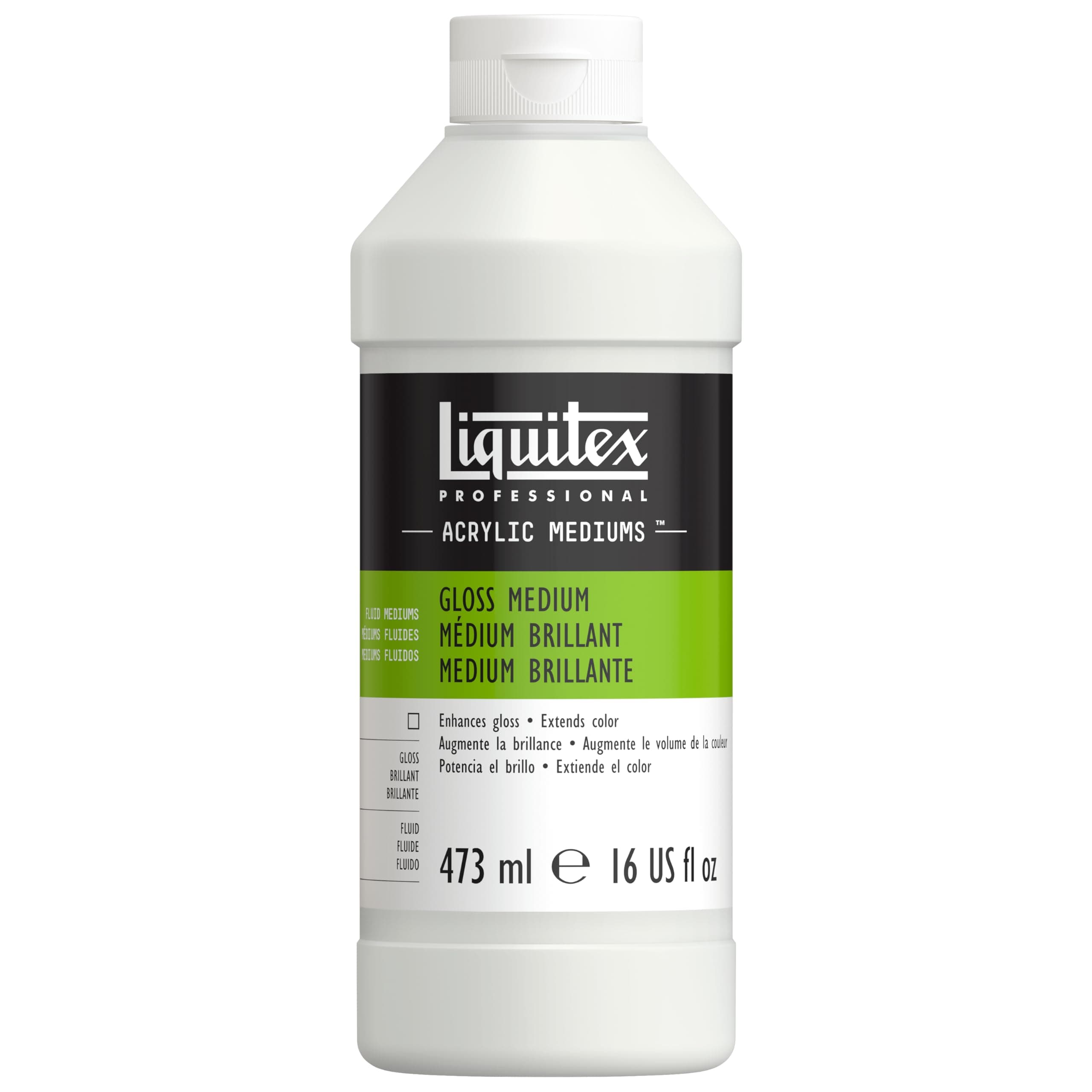 Liquitex Professional Acrylic Medium for Acrylic Paint, Gloss, 473 ml