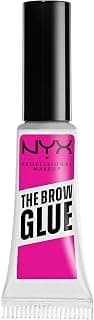 NYX Professional Makeup The Brow Glue, Gel à sourcils tenue extrême 16H, Résistant aux écaillements, Formule non collante, Fini... chez Amazon Canada