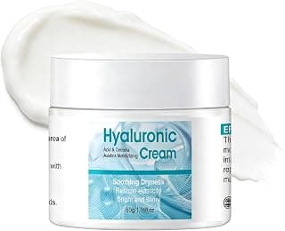 Hyaluronic Acid Face Cream, Day & Night, Moisturizing Cream for Face, Improves Firmness, Soothing Skin, Moisturizer,... chez Amazon Canada