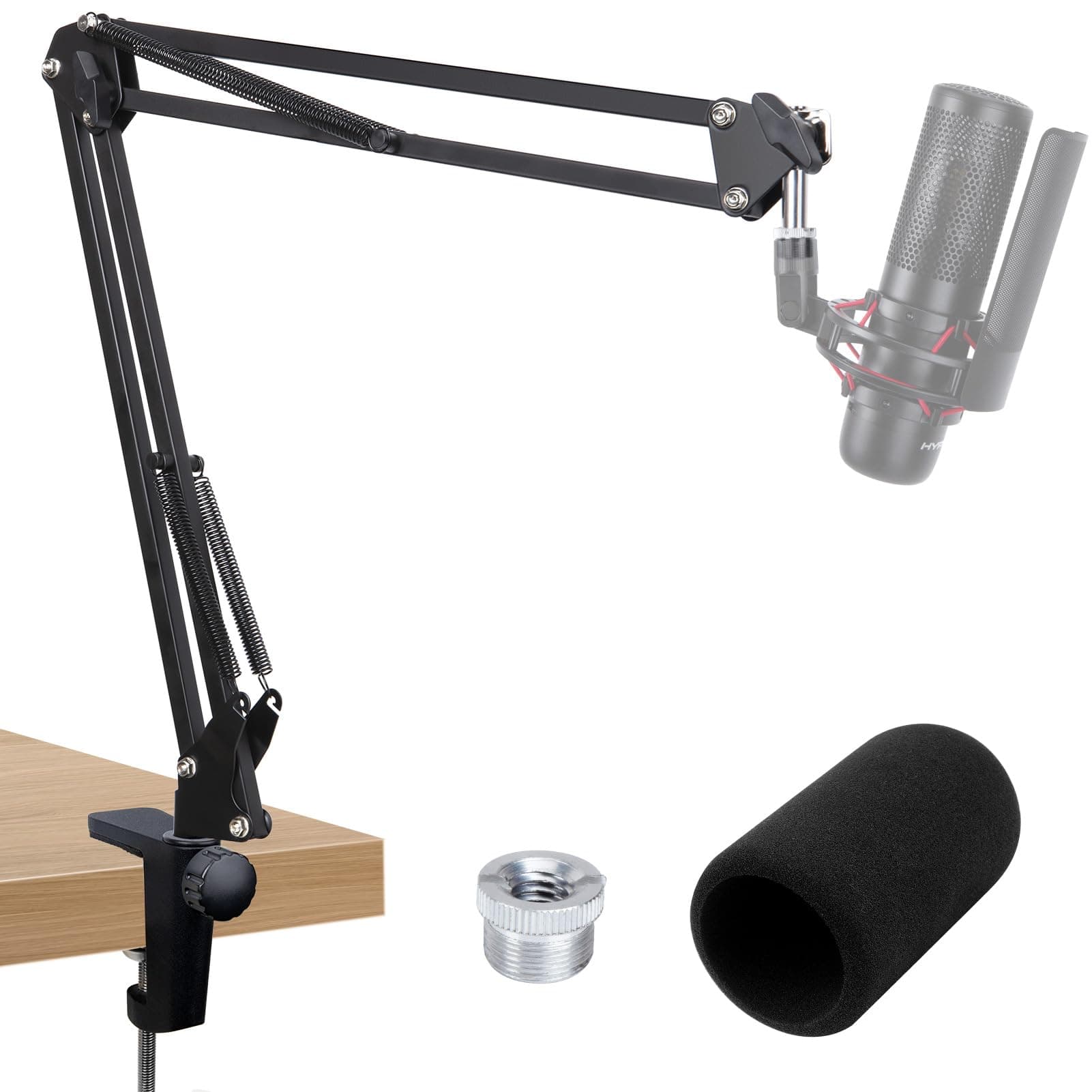 HyperX ProCast Microphone Boom Arm - Mic Boom Arm Compatible with chez Amazon US