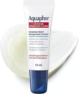 Aquaphor Pommade à lèvres réparatrice pour lèvres extrêmement sèches, gercées et craquelées, formulée avec du panthénol et des... chez Amazon Canada