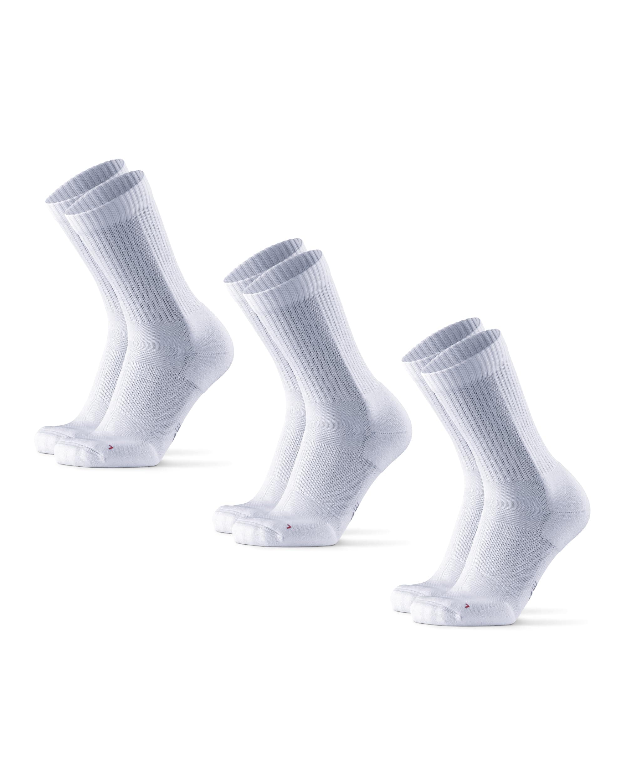 DANISH ENDURANCE Cushioned Running Socks for Long Distances, Anti-Blister Crew Socks, Sweat Wicking, for Men & Women, Unisex, 3 or 5 Pack chez Amazon UK