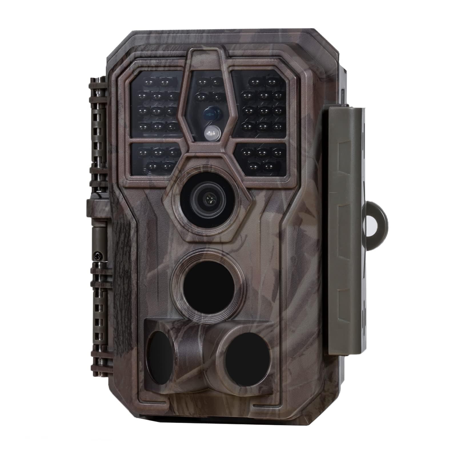 GardePro E5S Non-Cellular Trail Camera, 64MP Photo & 1296P HD Video | 0.1s Trigger, 100ft No-Glow Night Vision, Motion Activated chez Amazon US