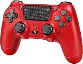 BJXOZ Wireless Controller for PS4 Controller, Gamepad with Dual Vibration | 1000mAh, Six-axis Gyroscope Sensor, USB-C Port, Speaker,... chez Amazon Canada