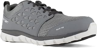 Reebok Men's Rb4041 Sublite Cushion Safety Toe Athletic Work Shoe Black chez Amazon US