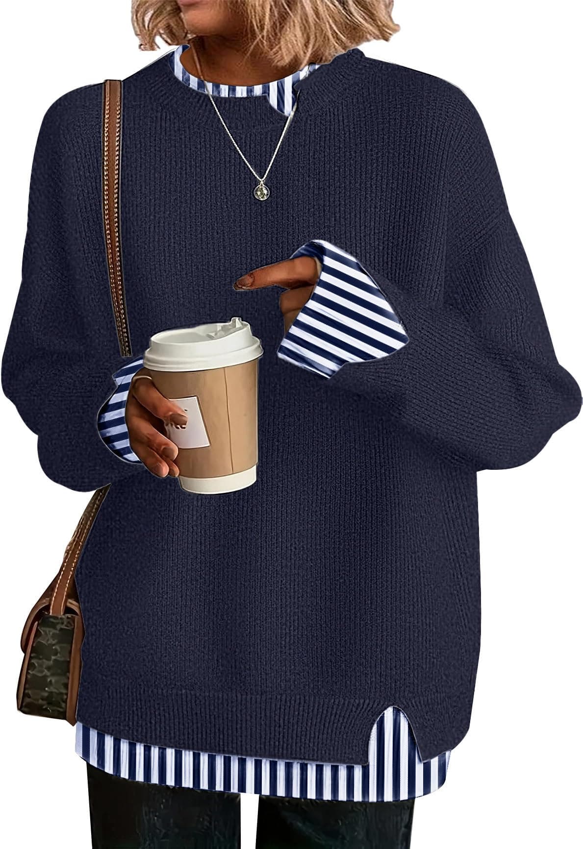 Womens Sweaters Fall Clothes Fashion 2026 Sweater School Teacher Outfits | Disamer
