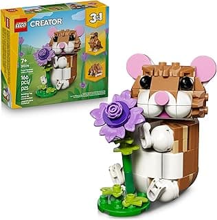 LEGO Creator 3 en 1 Hamster mignon avec une fleur jouet de construction pour filles et garçons, à partir de 7 ans – Les enfants... chez Amazon Canada