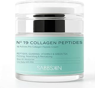 SABBSKIN Face Moisturizer Cream with 19 Active Ingredients - Peptide Moisturizer for face Fights Wrinkles, Aging... chez Amazon Canada