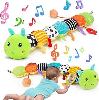 Jouets pour bébé de 0 à 3 à 6 à 12 mois, cadeaux pour nouveau-né, garçons et filles, jouets de temps sur le ventre avec miroir pour... chez Amazon Canada