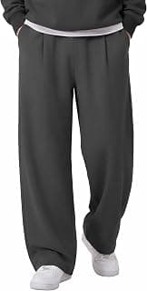 Adidas COOFANDY Mens Casual Sweatpants Open Bottom Lounge Pants Lightweight Baggy Workout Yoga Track Pants chez Amazon US