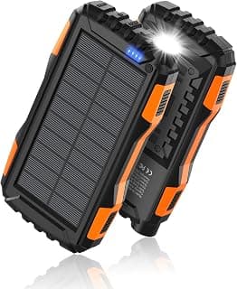 Power-Bank-Solar-Charger - 42800mAh Power Bank,Portable Charger,External Battery Pack 5V3.1A Qc 3.0 Fast Charging Built-in Super... chez Amazon Canada