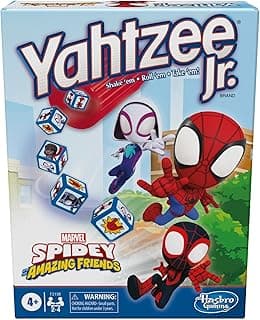 Hasbro Yahtzee Jr. : Marvel Spidey and His Amazing Friends Edition Jeu de société pour enfants à partir de 4 ans, jeu de comptage et... chez Amazon Canada