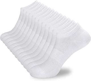 Brooks ATBITER 12 Pairs Ankle Socks Womens/Men Thin Low Cut No Show Athletic Socks | White Short Low Rise Liner Non Slip Summer... chez Amazon US